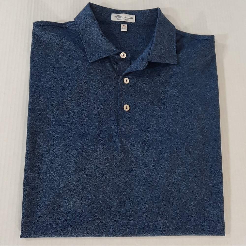 Peter Millar Lightning Performance Jersey Polo Sh… - image 1